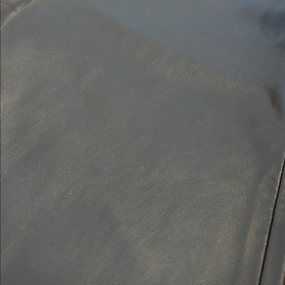 Sleek Black Women's Faux Leather Pants - Picture 7 of 7